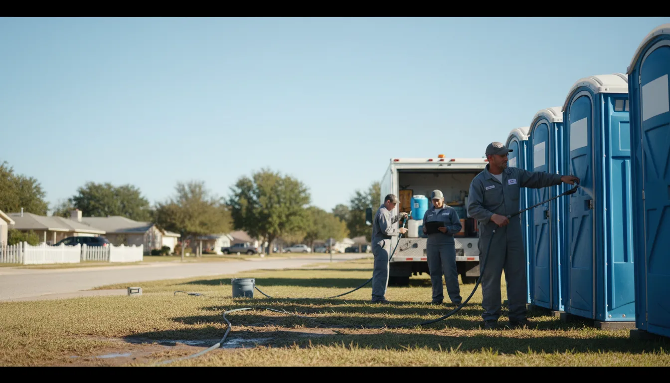 Long-Term Portable Toilet Rental in Dora, AL near me